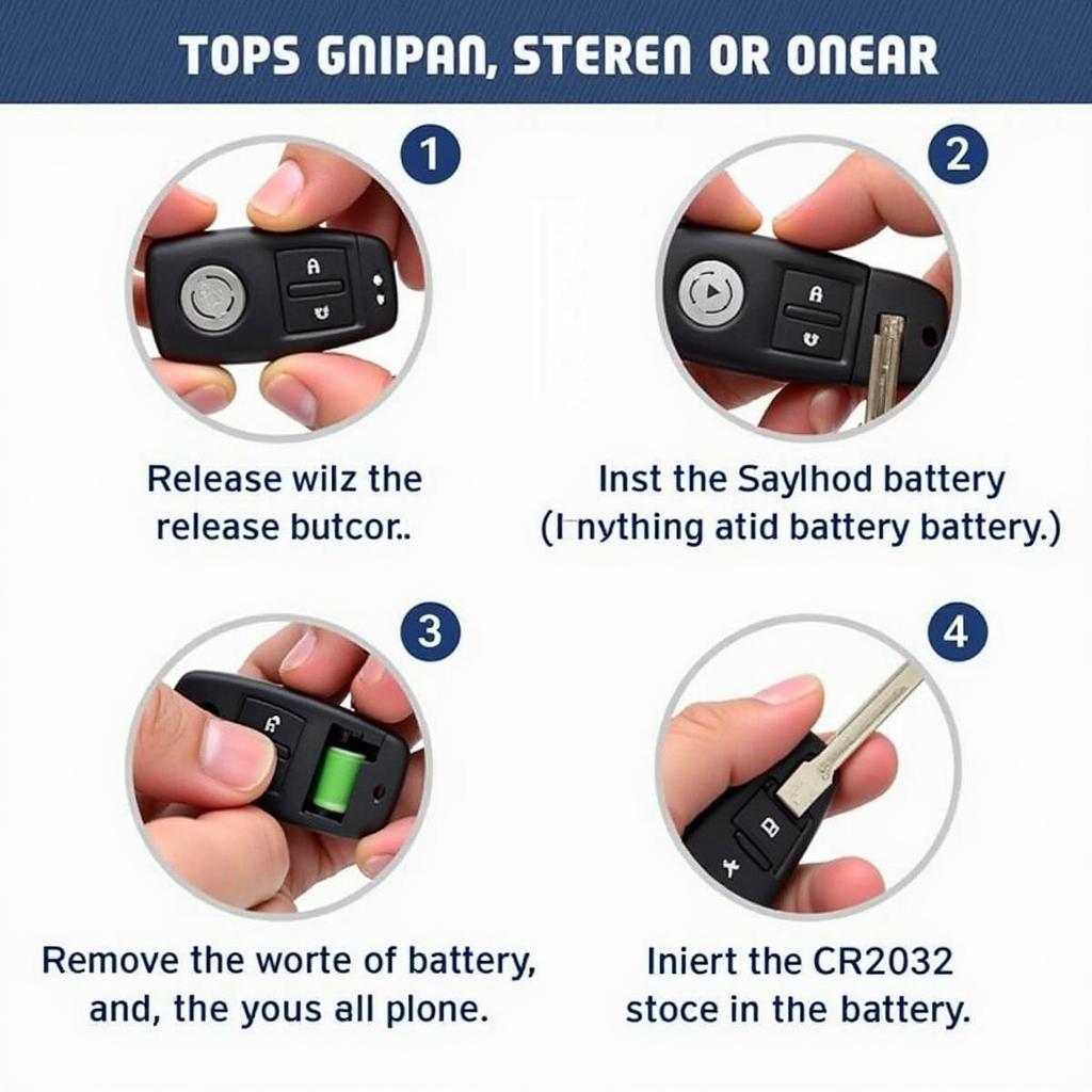 2018 Subaru Key Fob Battery Replacement Steps