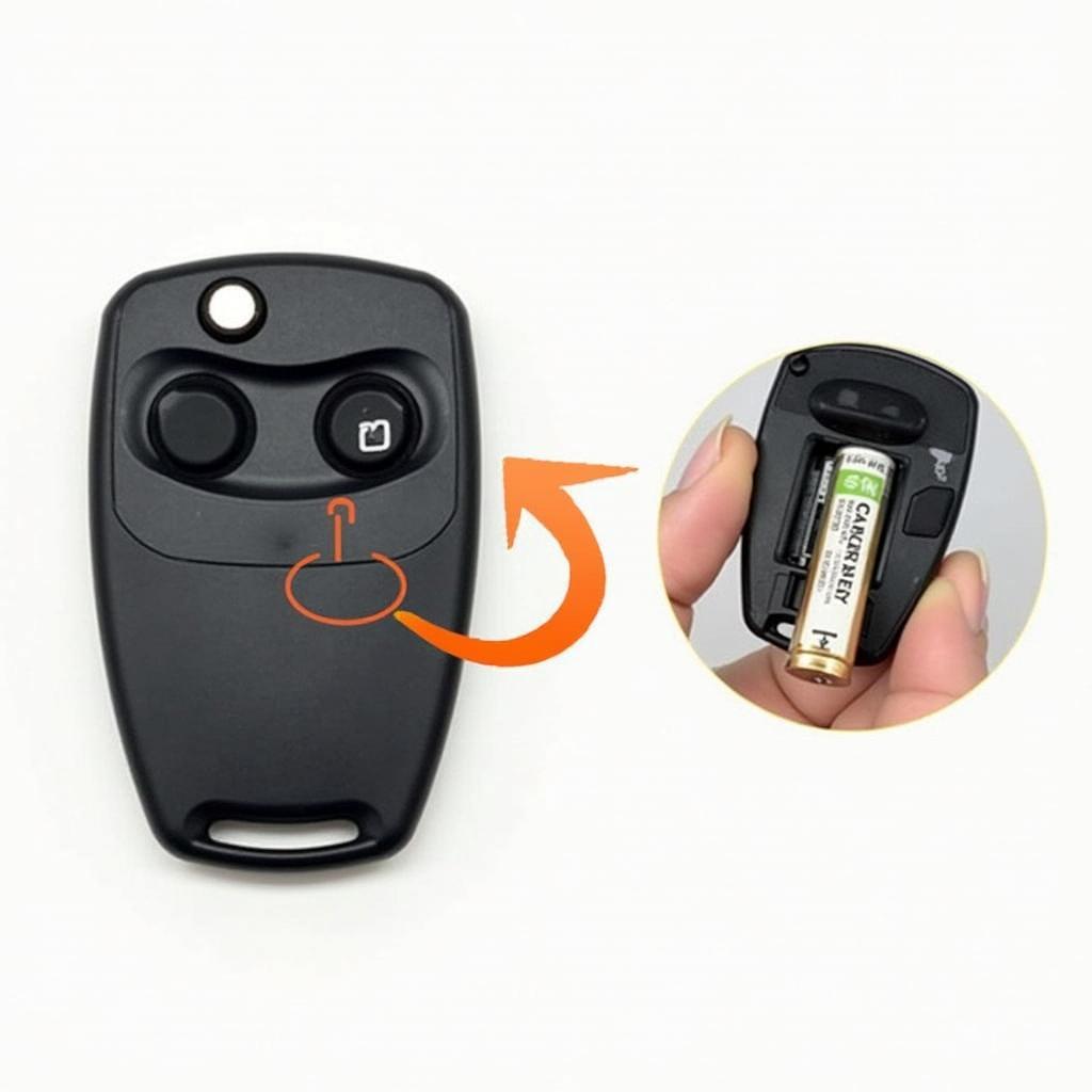 Toyota Camry 2018 Key Fob Battery Location