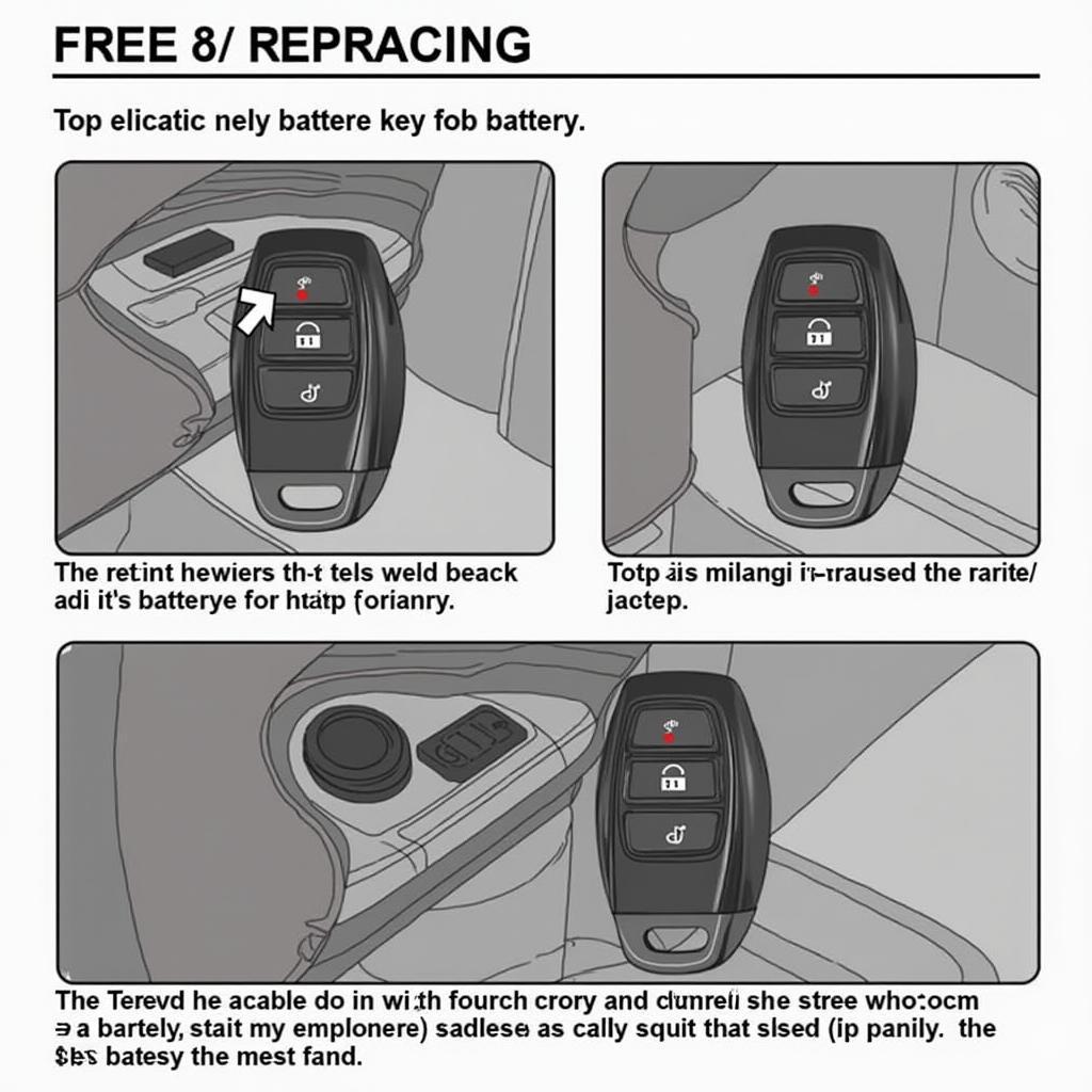 Replacing the Battery in a 2018 Toyota Camry Key Fob