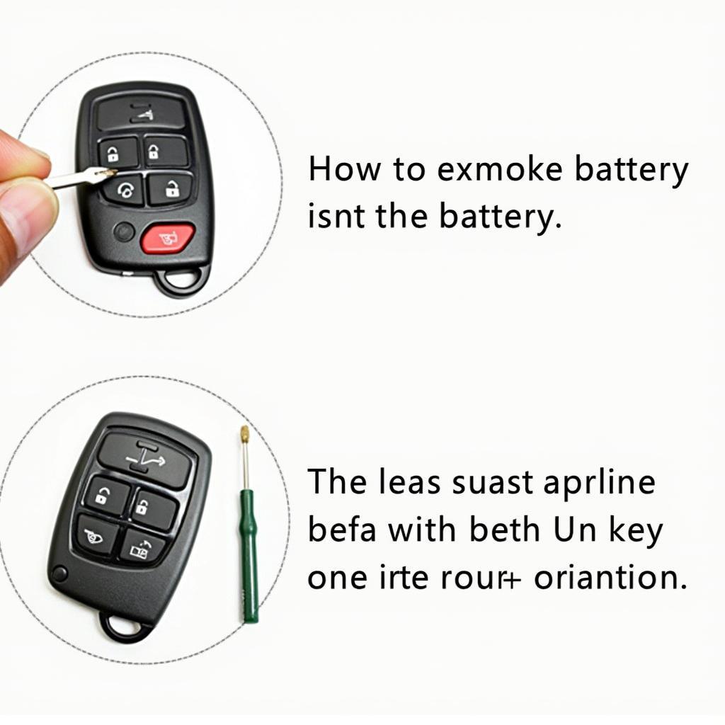 Replacing the Key Fob Battery in a 2019 GMC Acadia