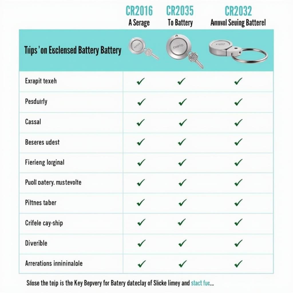 Different Key Fob Battery Types and Their Average Lifespan