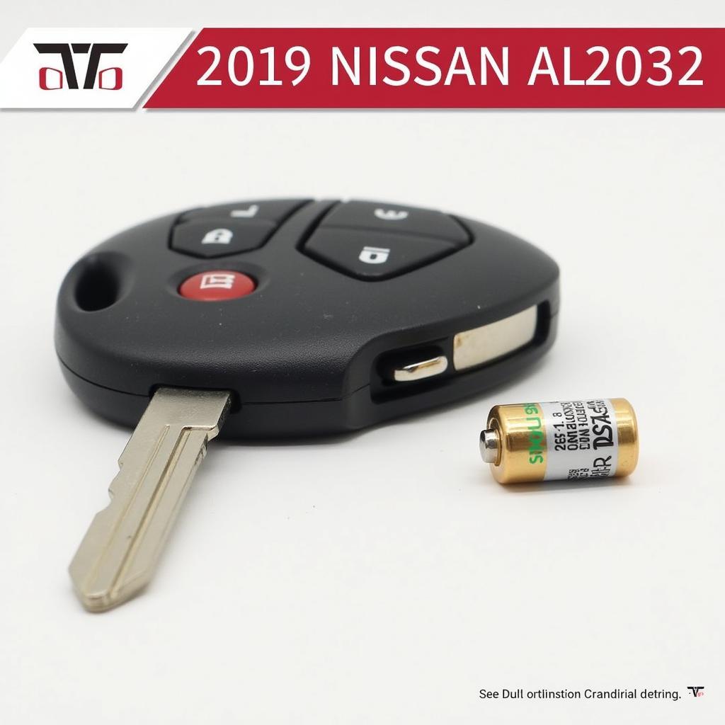 2019 Nissan Altima Key Fob Battery - CR2032