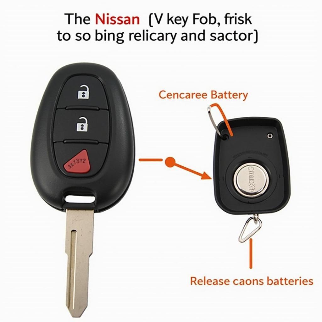 2019 Nissan Altima Key Fob Battery Location