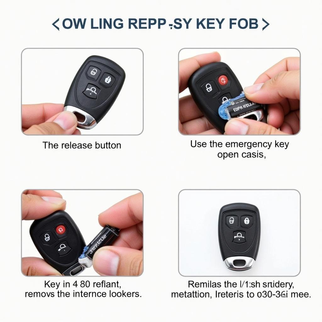 Replacing the battery in a 2019 Subaru key fob