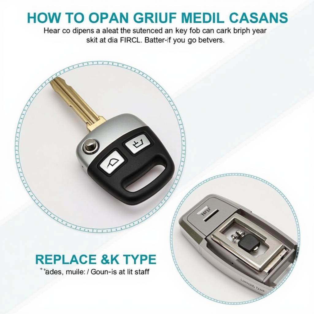 Replacing the battery in a 2020 Chevy Trax key fob