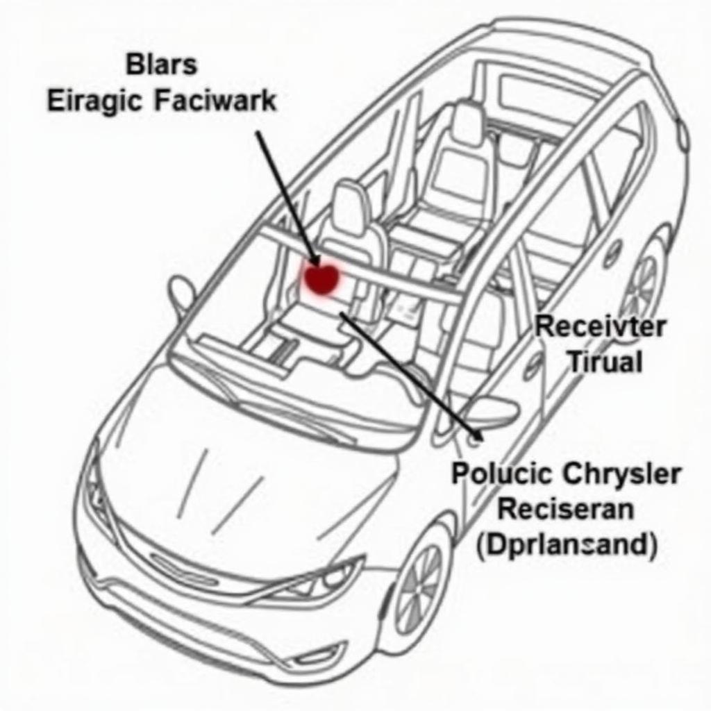 Locating the Key Fob Receiver in a 2020 Chrysler Pacifica