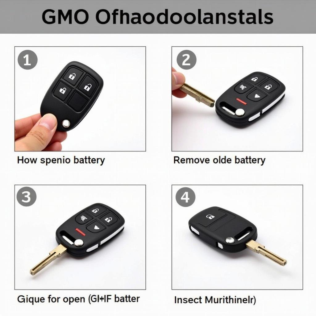 Replacing the Battery in a 2020 GMC Sierra Key Fob