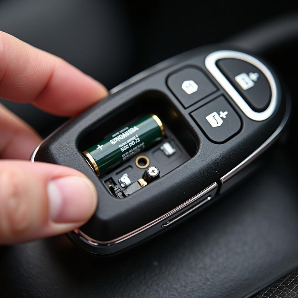 2020 Jeep Renegade Key Fob Battery Location