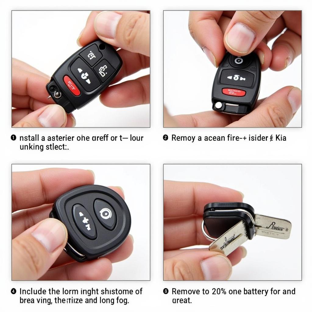 Replacing the Battery in a 2020 Kia Key Fob