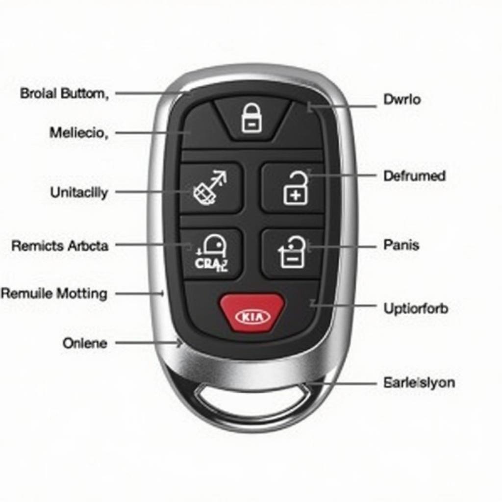 2020 Kia Soul Key Fob Buttons and Functions