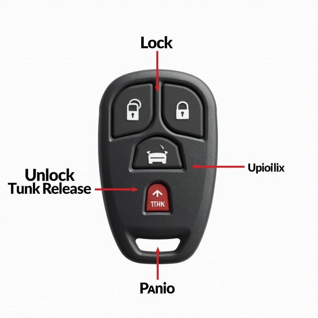 2021 Hyundai Elantra Key Fob Buttons Layout