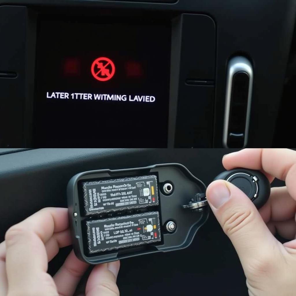 2021 Nissan Rogue Key Fob Displaying Low Battery Warning