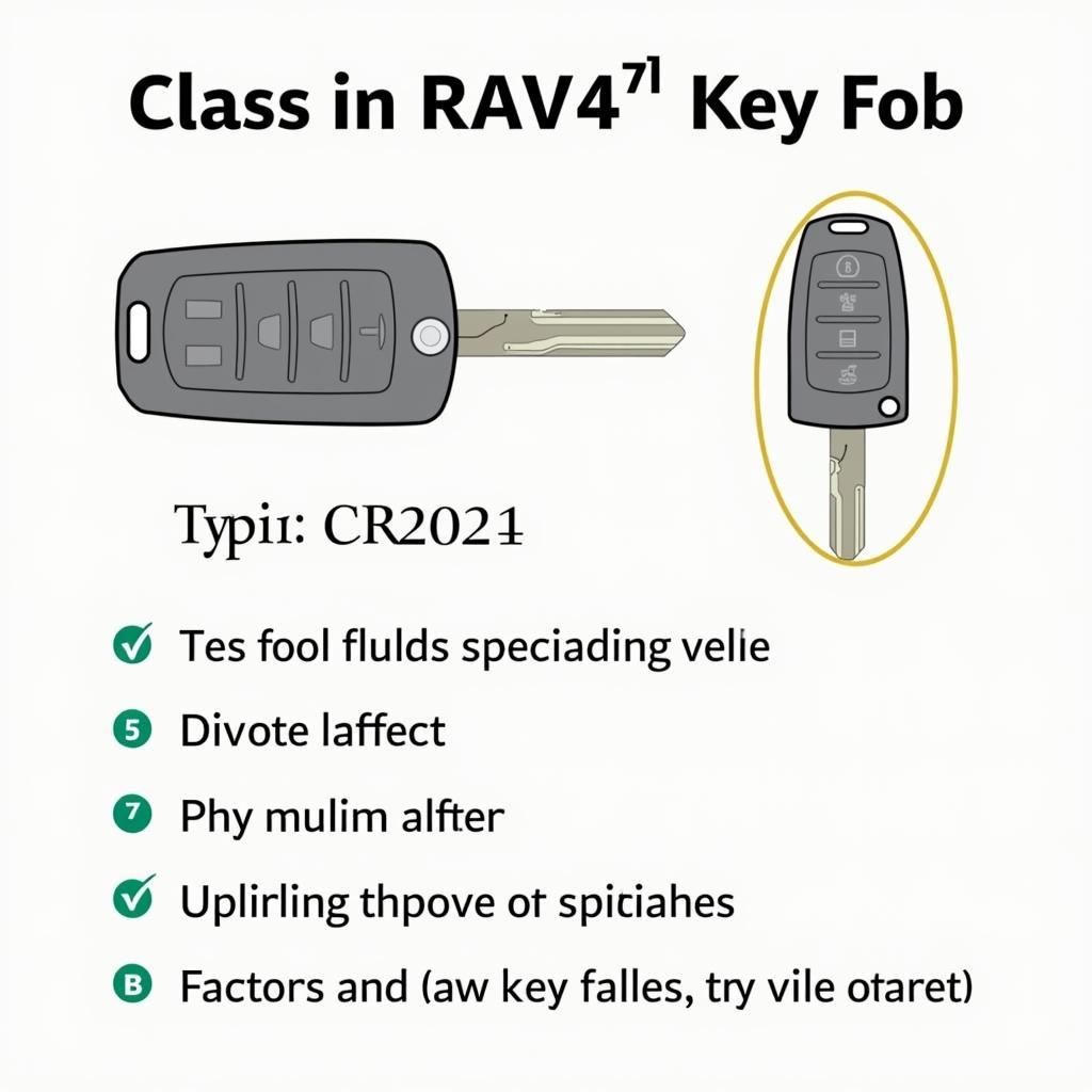 Different Types of Key Fob Batteries for the 2021 RAV4 and their Lifespan