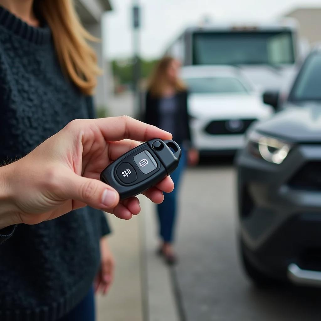 2021 Toyota RAV4 Hybrid Key Fob Range Issues