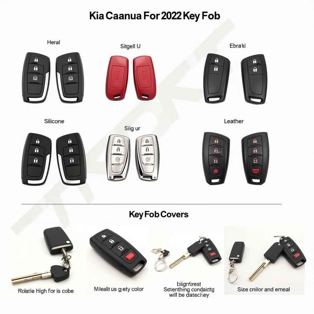 2022 Kia Carnival Key Fob Cover Options