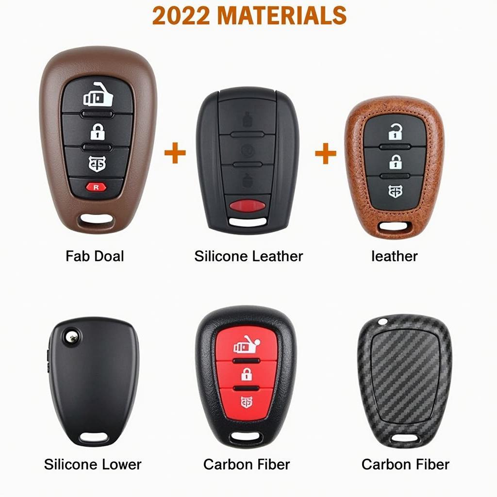 Various 2022 VW Key Fob Covers