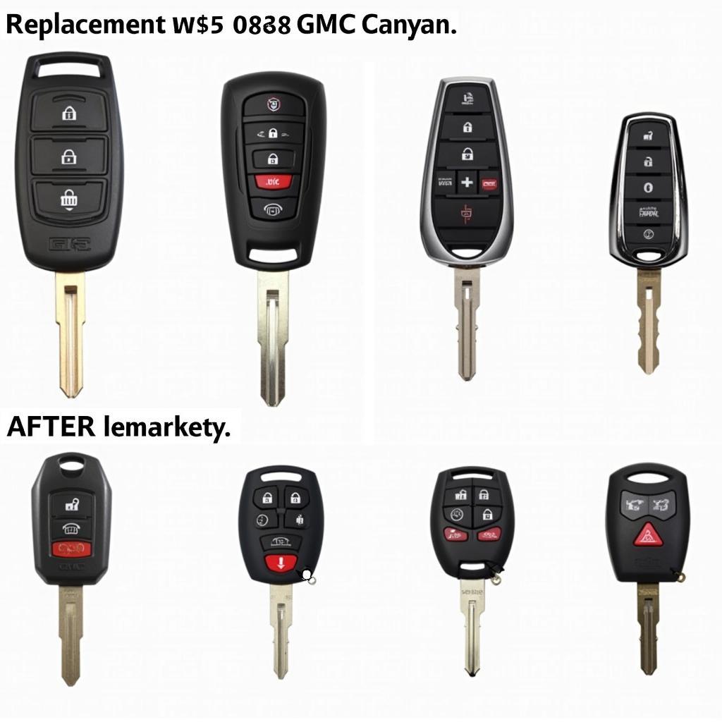 2024 GMC Canyon Key Fob Replacement Options