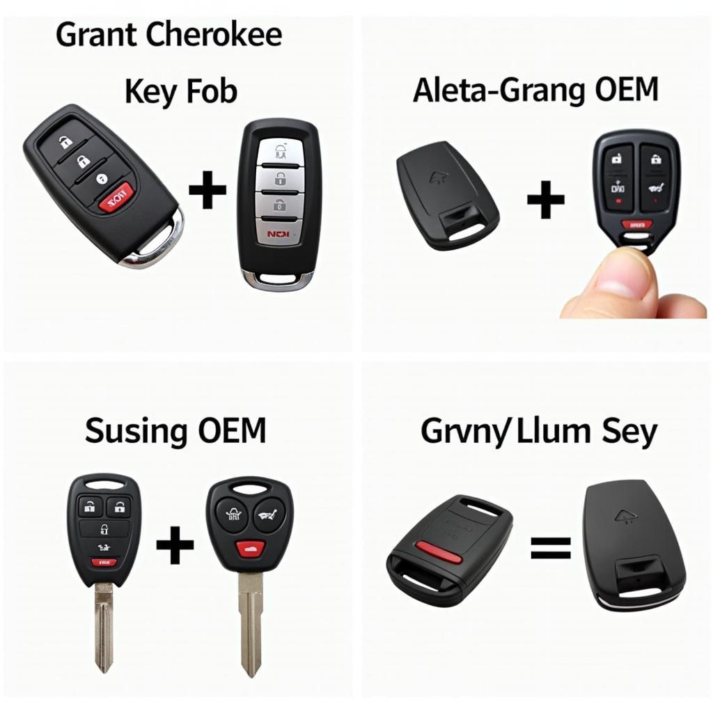 2024 Jeep Grand Cherokee L Key Fob Types