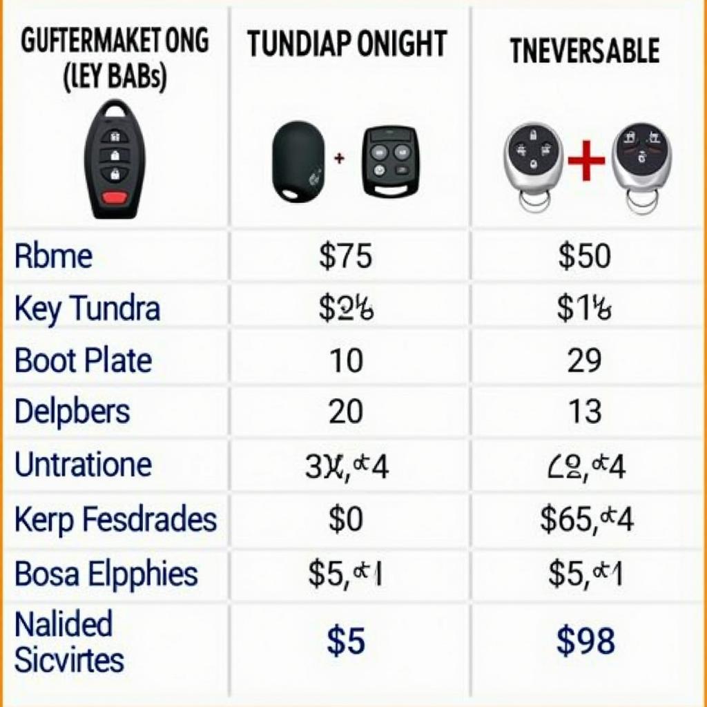 Affordable Replacement Key Fob Options for a 2006 Toyota Tundra