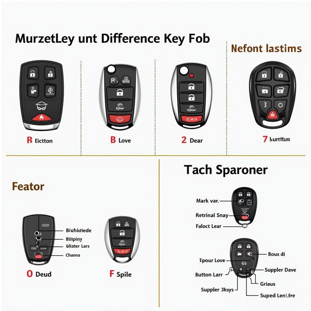 Different Types of Aftermarket Key Fobs