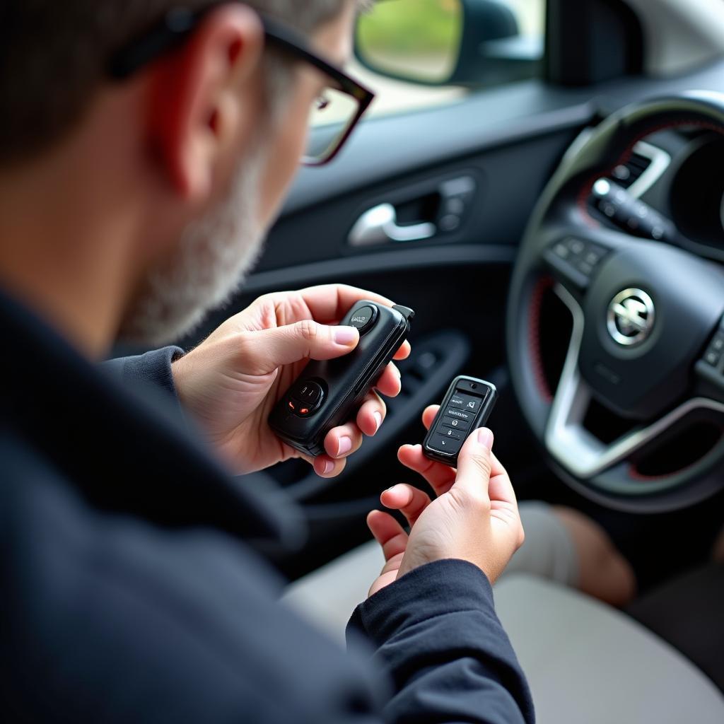 Astra Key Fob Programming at a Locksmith Shop