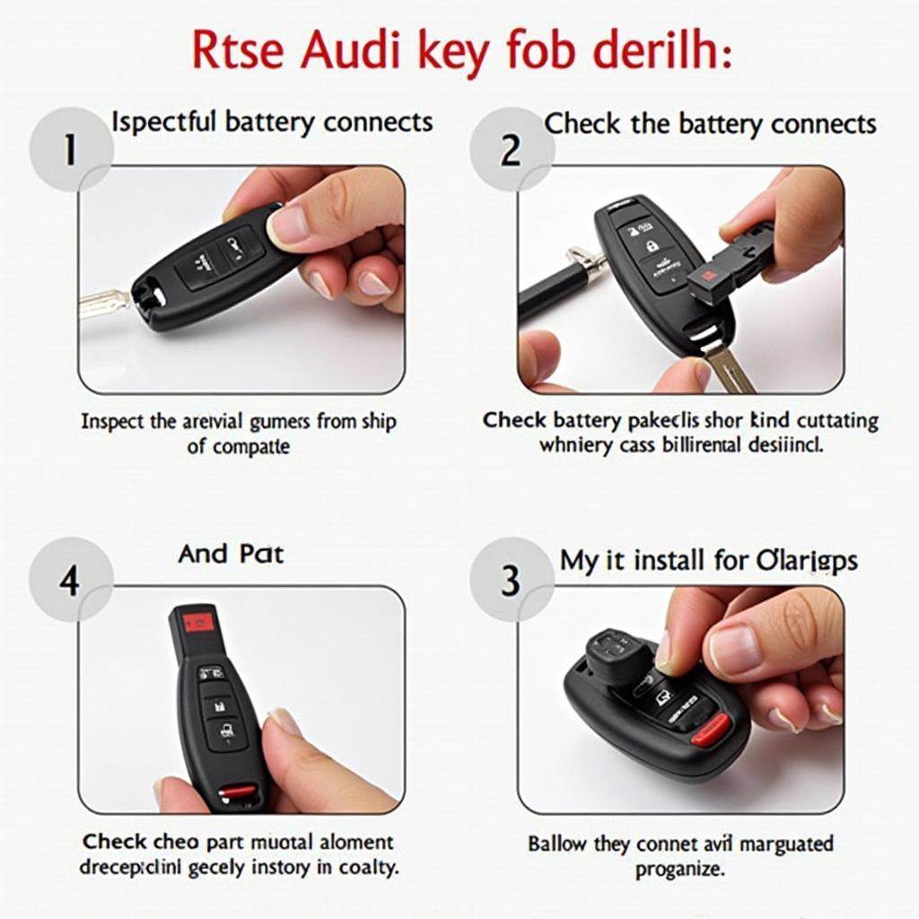 Troubleshooting Common Audi A8 Key Fob Problems