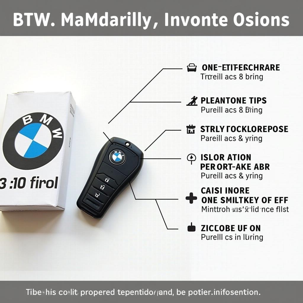 Replacing a BMW 340i Key Fob: Options and Costs