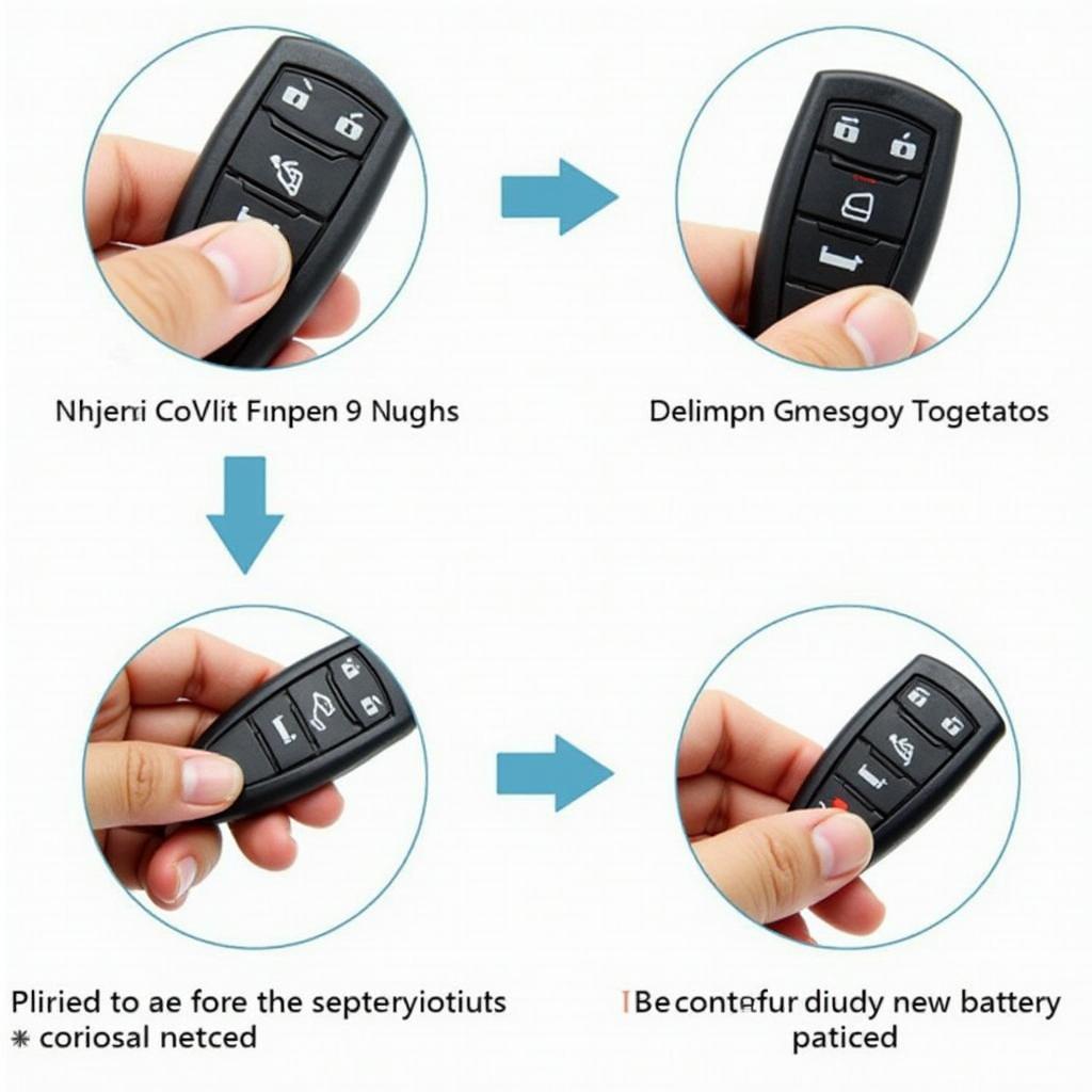 BMW 5 Series Key Fob Battery Replacement Process