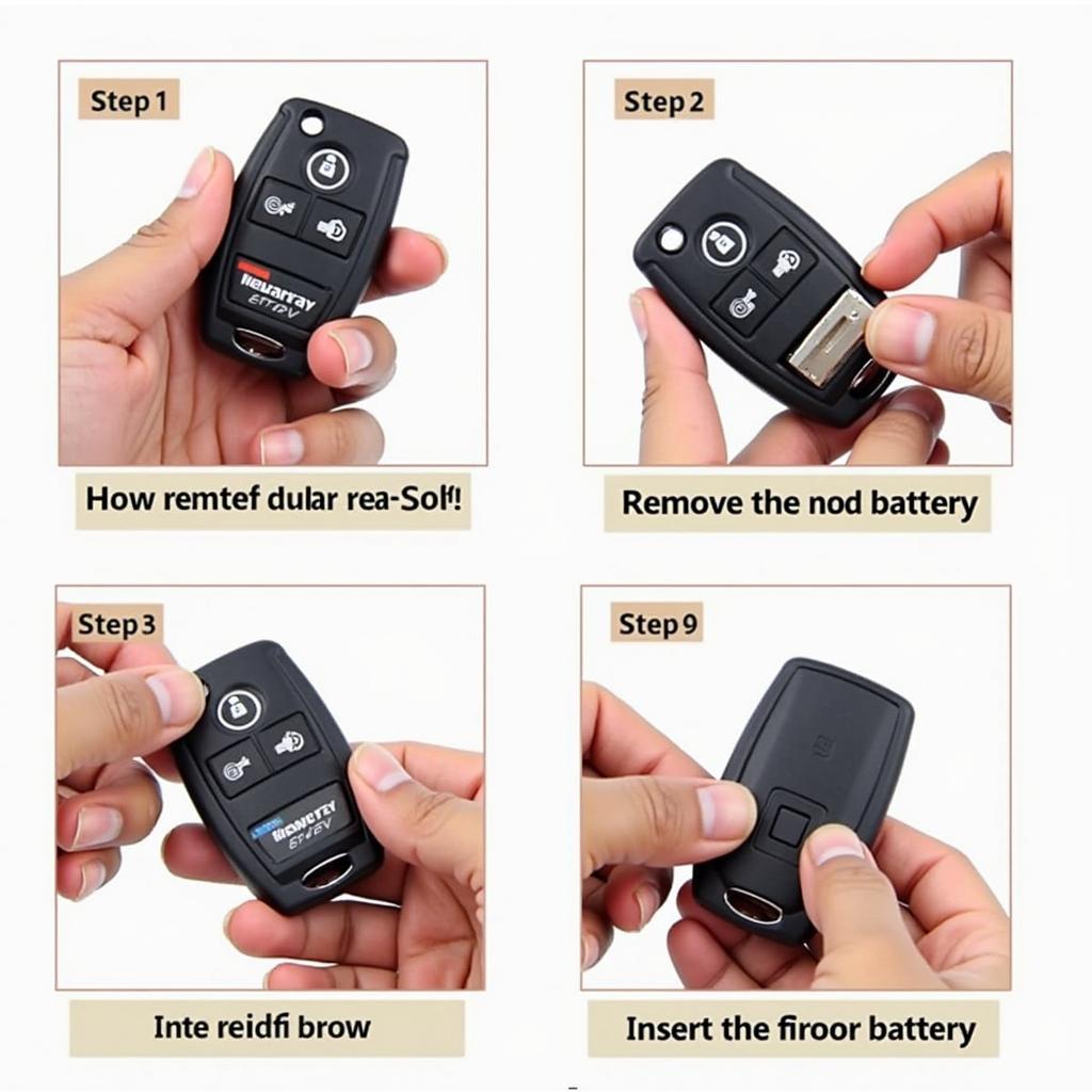 Replacing the battery in a BMW E46 key fob