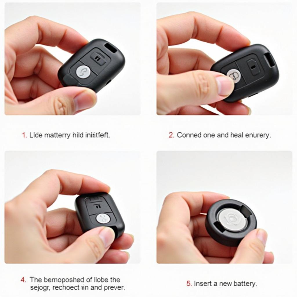 Step-by-step BMW E60 Key Fob Battery Replacement