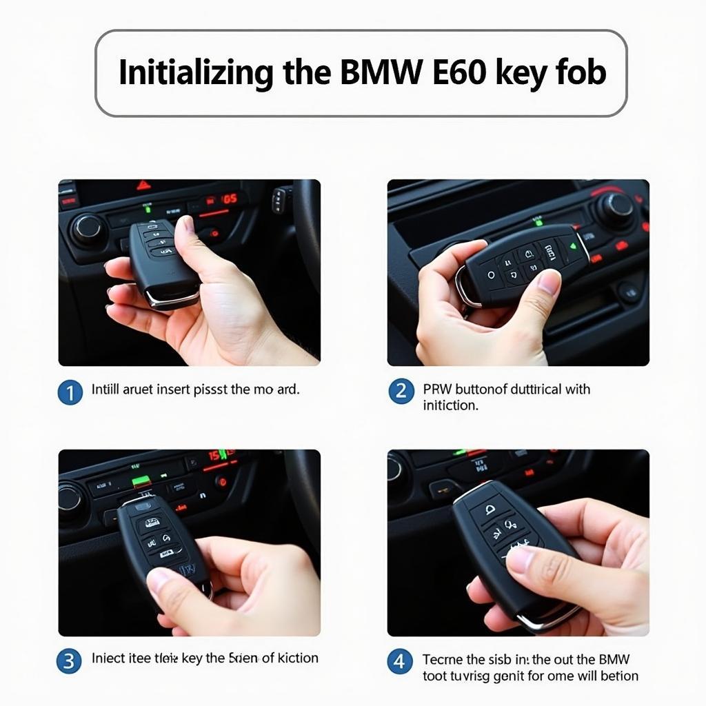 BMW E60 Key Fob Initialization Process