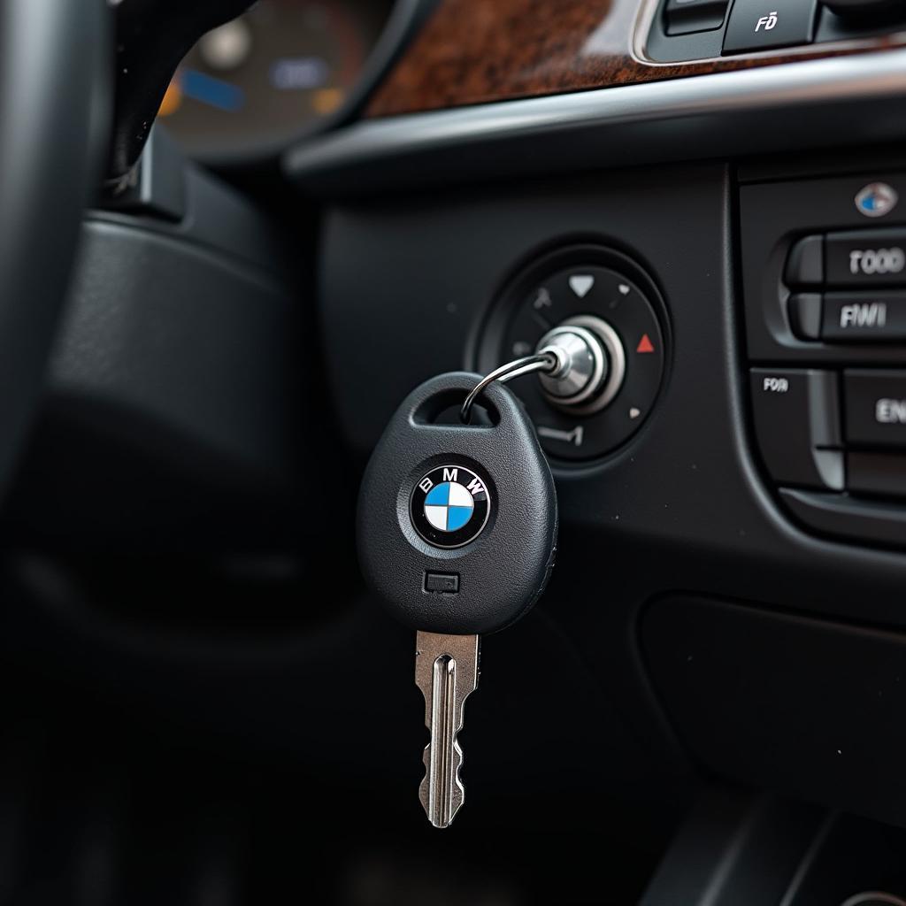 BMW E90 Key Fob Stuck in the Ignition