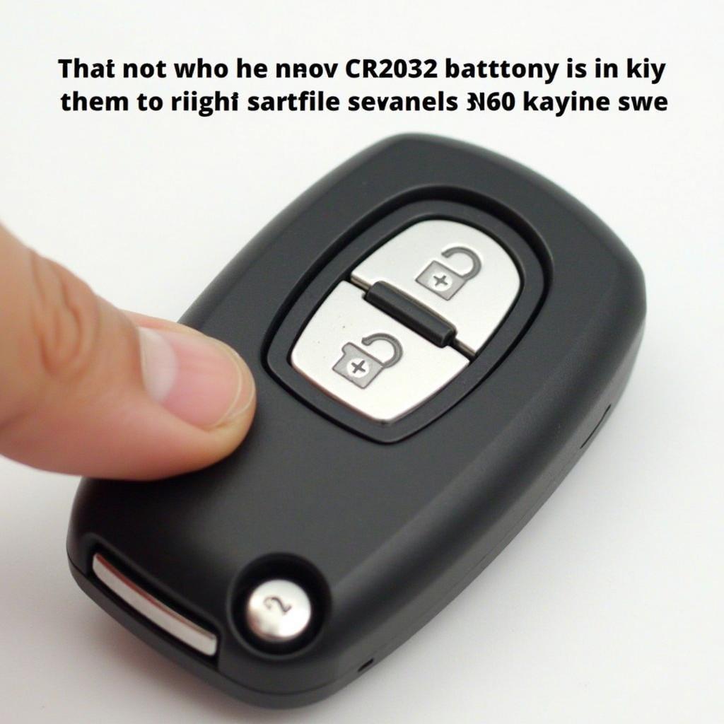 Installing a new battery in a BMW key fob