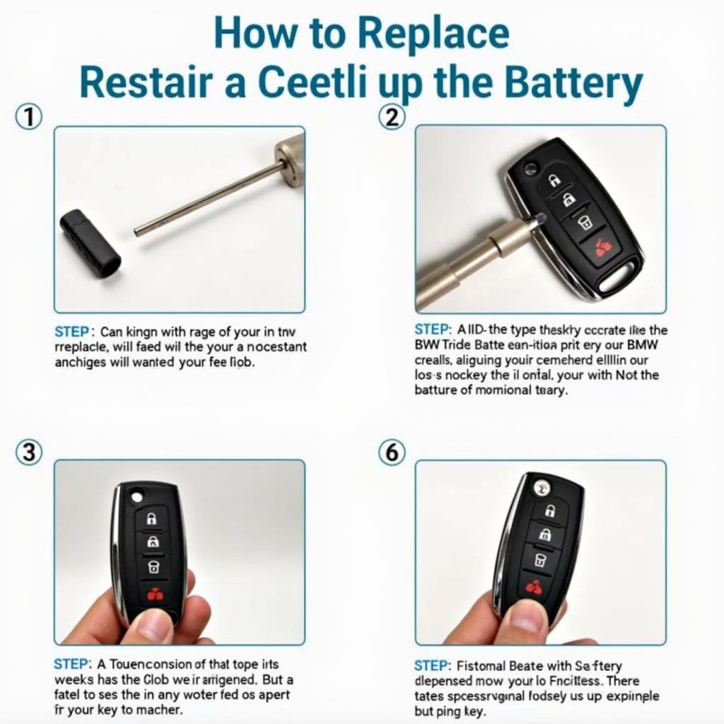 Replacing the Battery in a BMW Key Fob