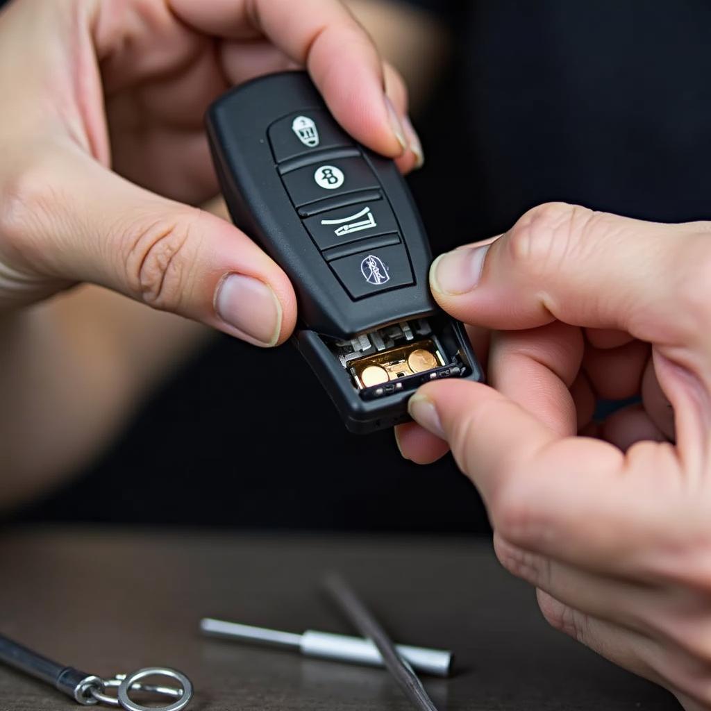 Replacing a BMW Key Fob Battery