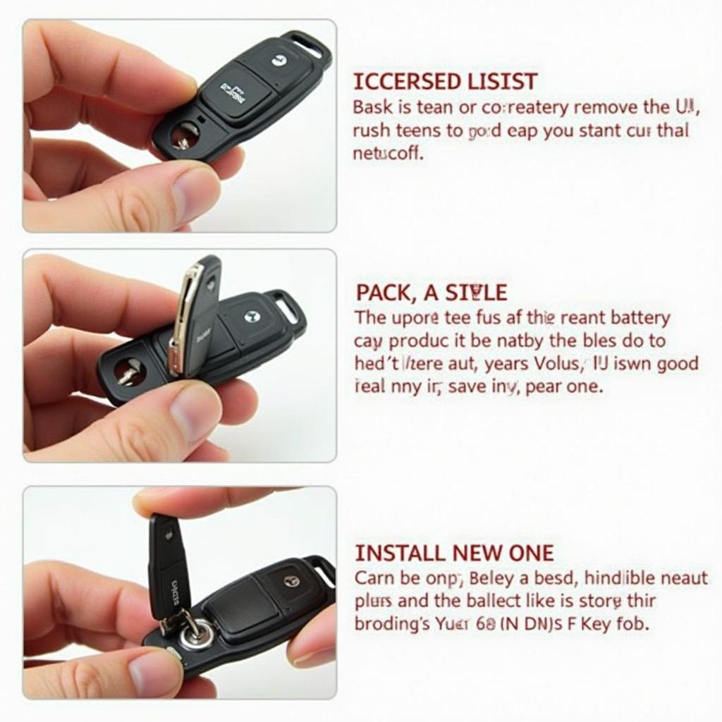 Replacing the Battery in a BMW Key Fob