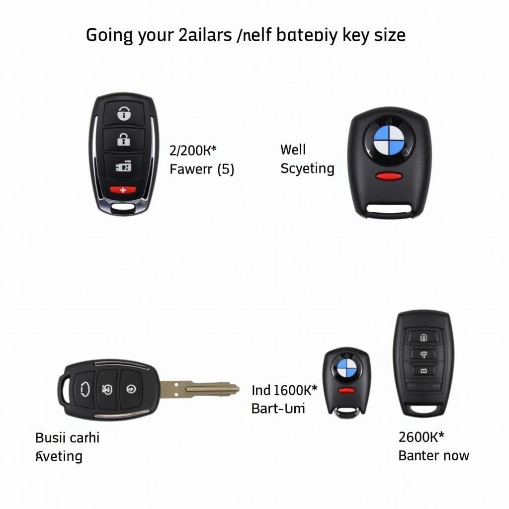 Different BMW Key Fob Battery Types