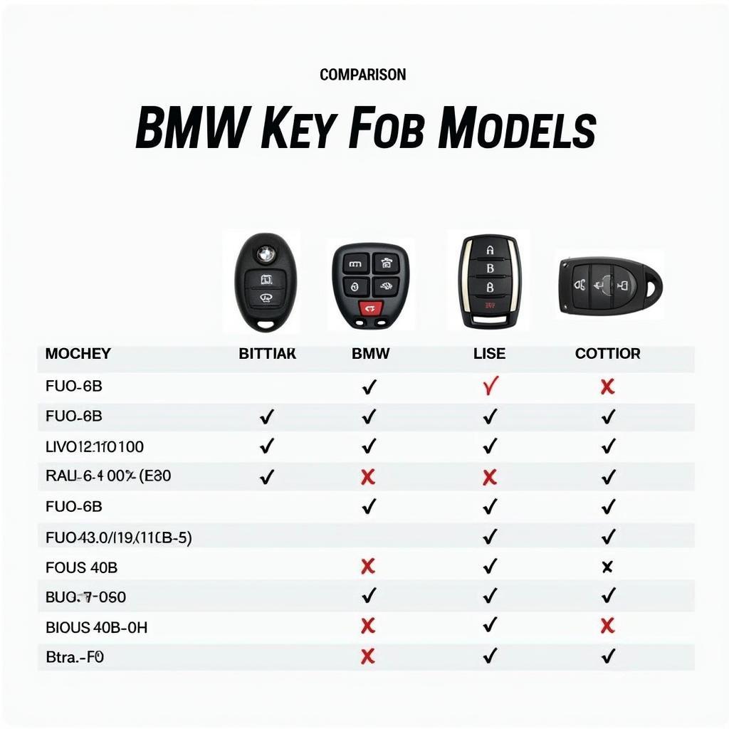 Comparing Different BMW Key Fob Battery Types