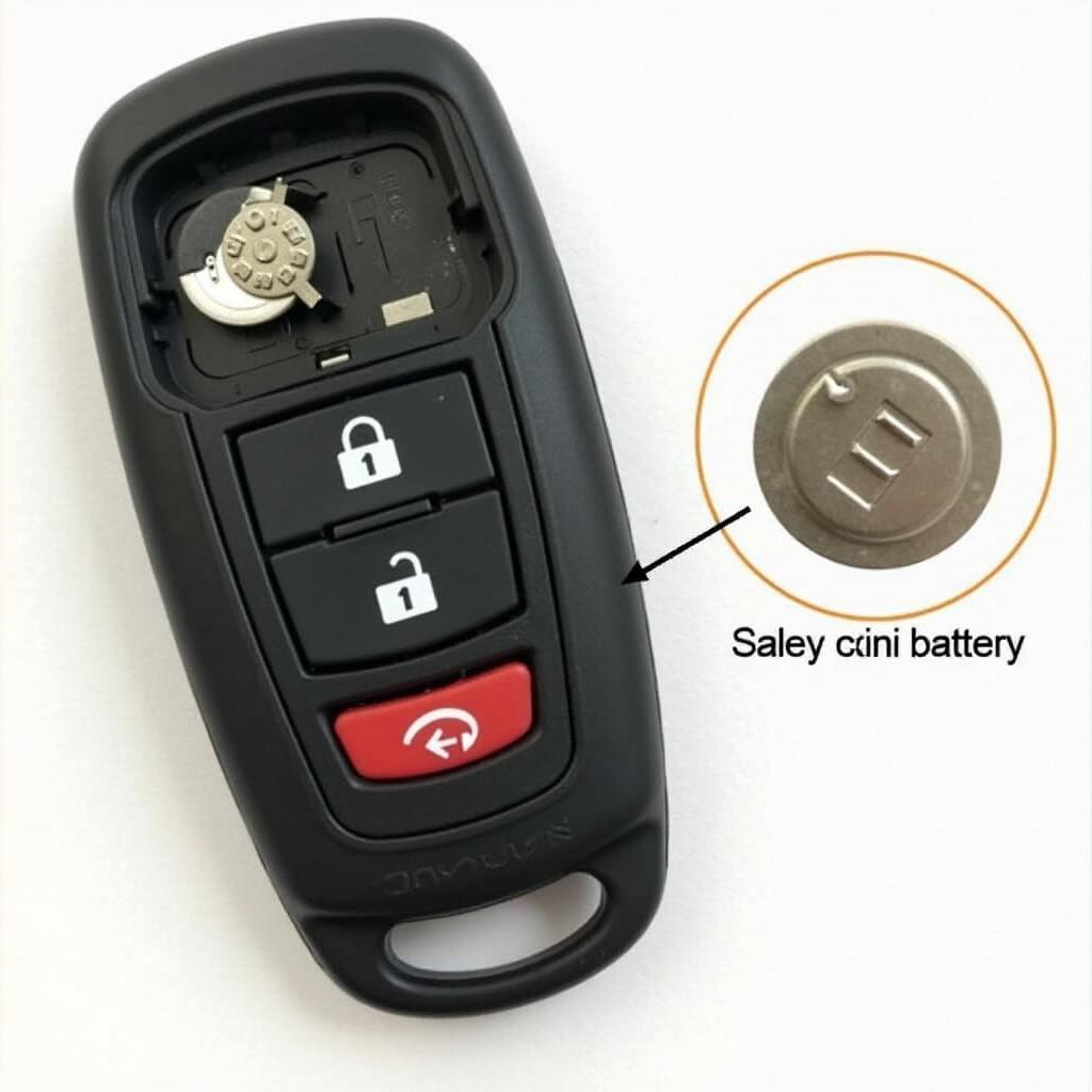 BMW Key Fob Internal Battery