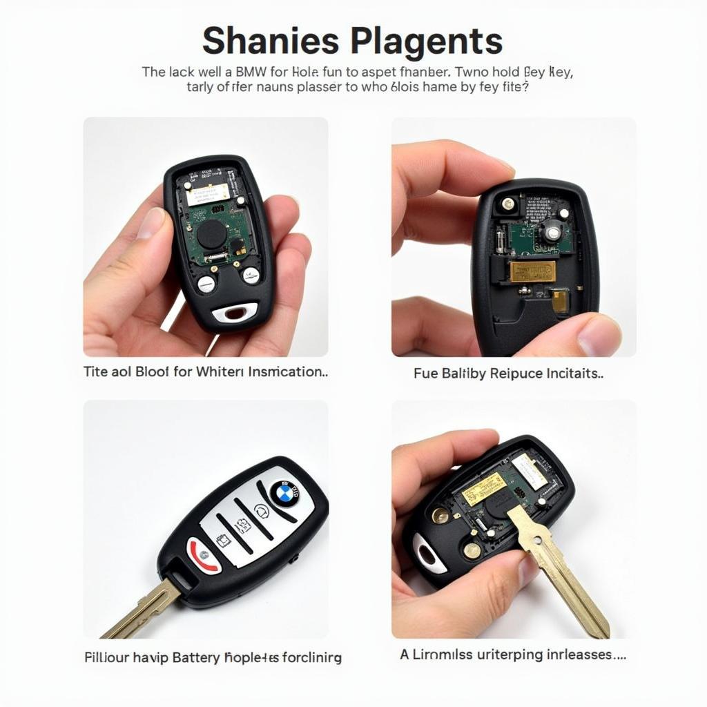 BMW Key Fob Internal Components