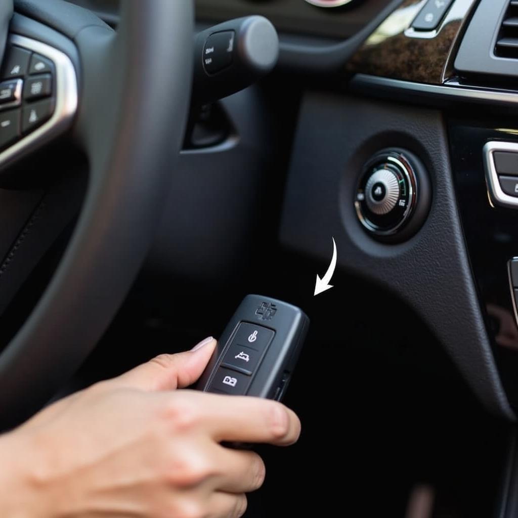 Starting a BMW with NFC and a Dead Key Fob