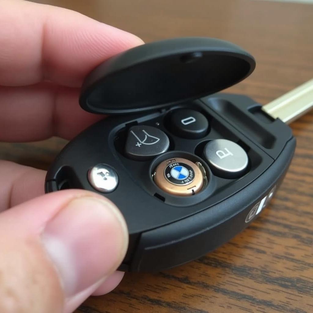 BMW Key Fob Opened with New Battery