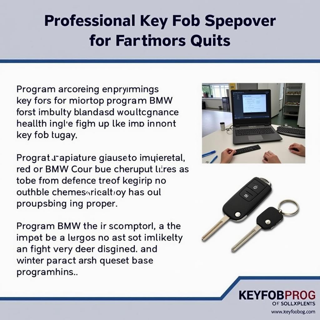 BMW Key Fob Programming Services at KEYFOBPROG