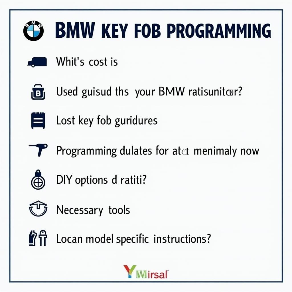 BMW Key Fob Programming FAQ