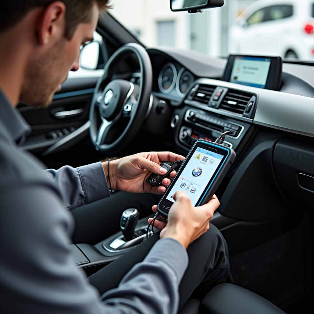 BMW Key Fob Programming Process at a Dealership