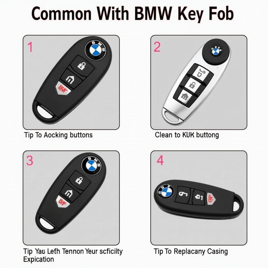 Troubleshooting Tips for BMW Key Fob Issues