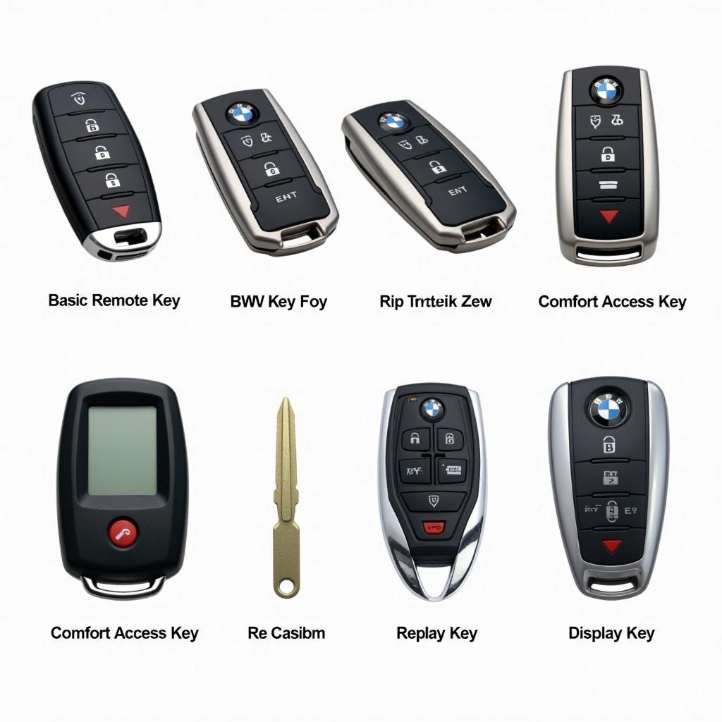 Different Types of BMW Key Fobs