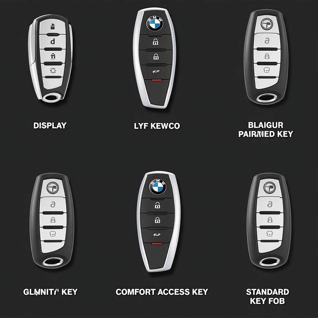 Different Types of BMW Key Fobs and their Features