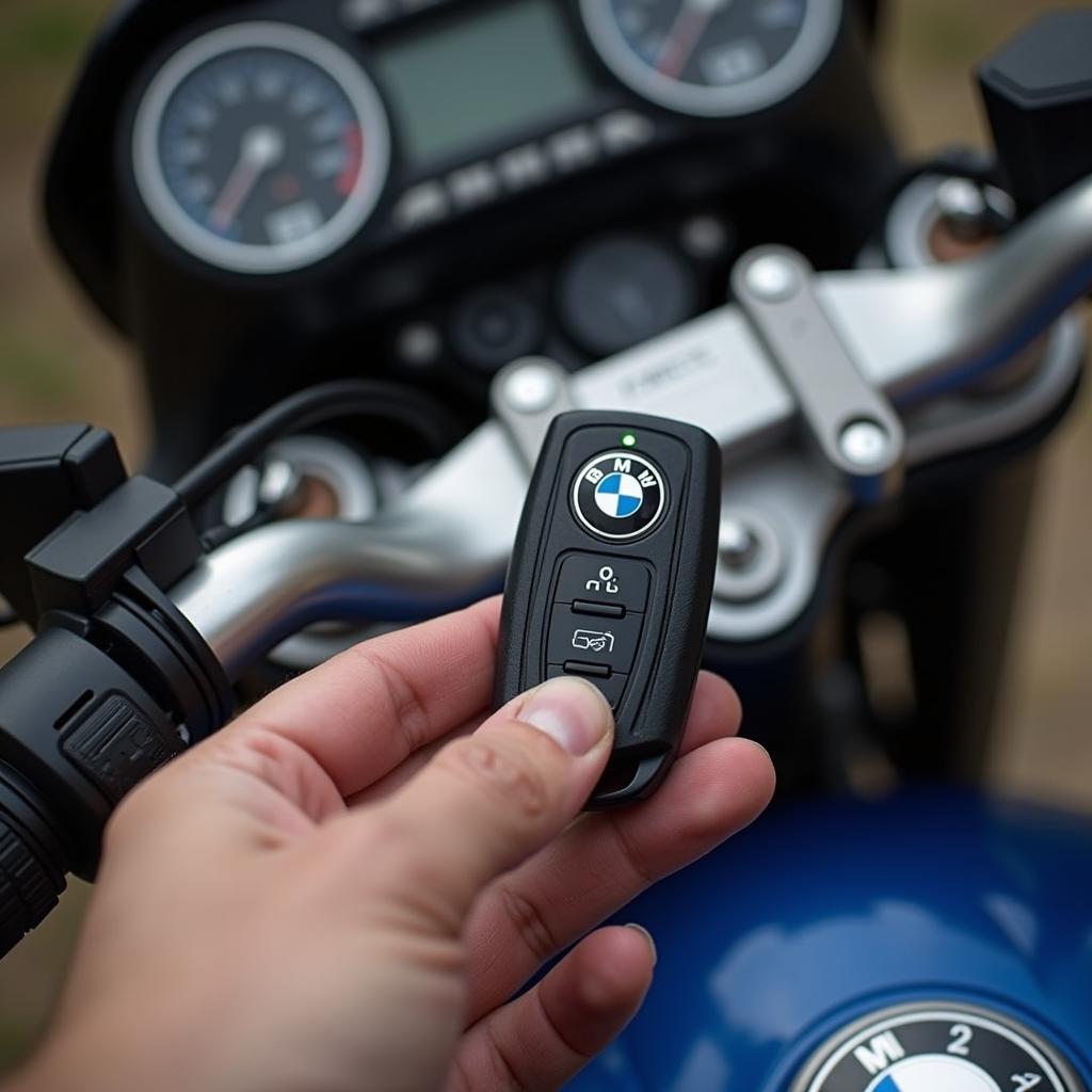 BMW Motorcycle Key Fob Working Perfectly