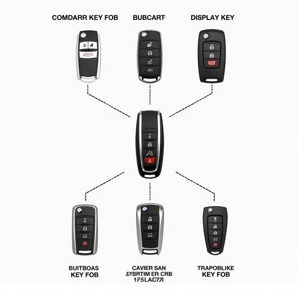 Different Types of BMW Replacement Key Fobs